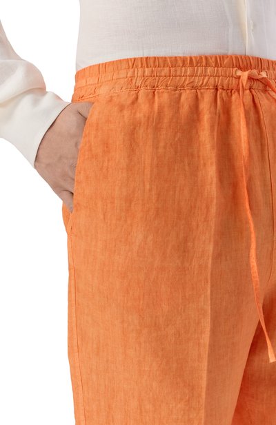 Льняные шорты 120% LINO, арт. 33ALIM29CM/0253/S00, фото 5