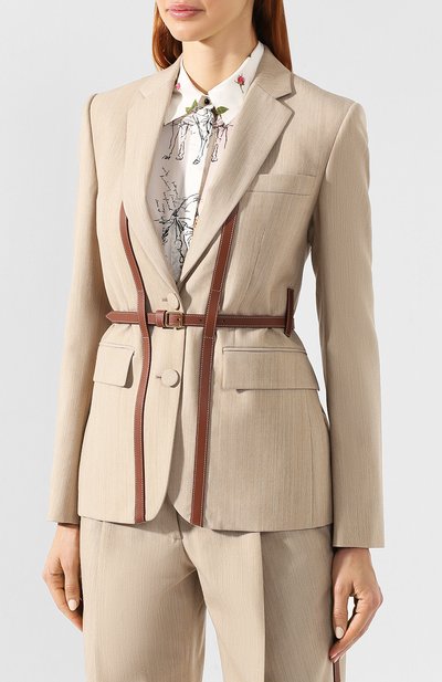 Шерстяной жакет BURBERRY, арт. 8013691, фото 3