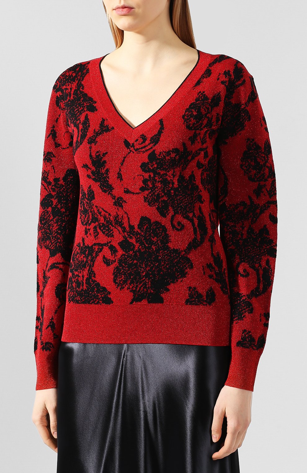 Пуловер из смеси шерсти и вискозы DRIES VAN NOTEN, арт. 201-11216-9715, фото 3