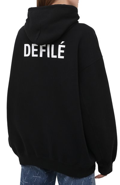 Хлопковое худи BALENCIAGA, арт. 641529/TJVE5, фото 4