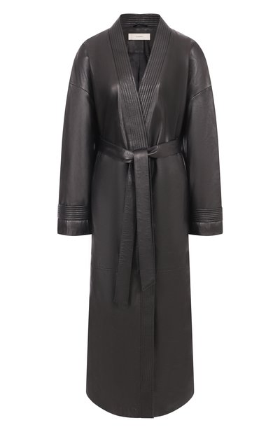 Женский кожаный плащ 12 STOREEZ, арт. 127737