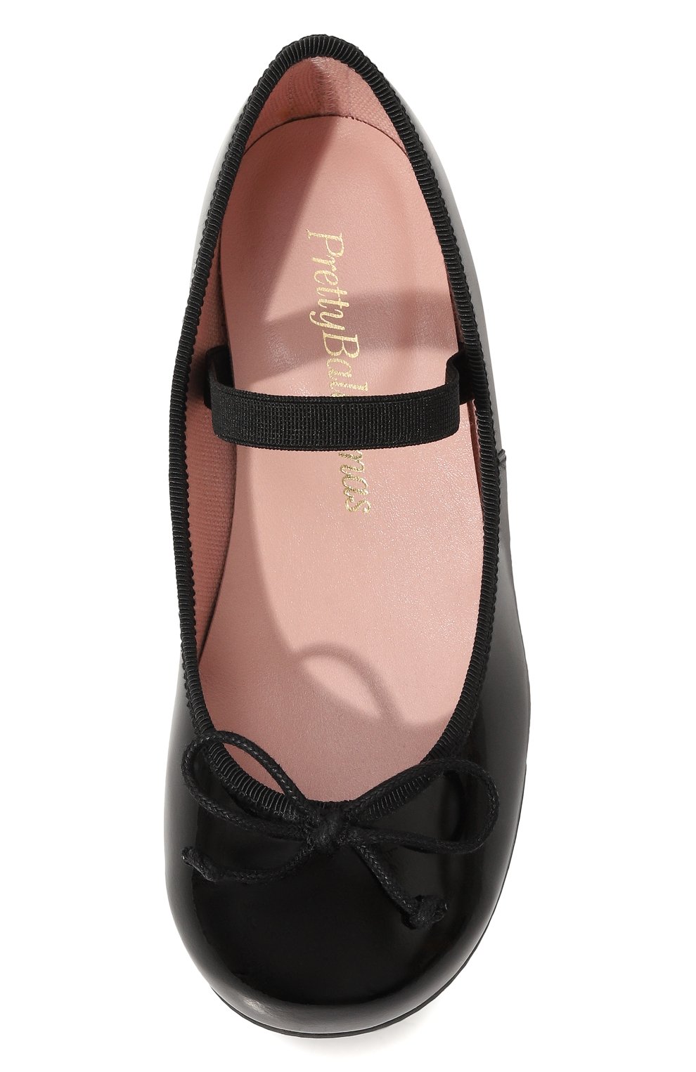 Кожаные туфли PRETTY BALLERINAS черного цвета по цене 18550 руб., арт. 48401, фото 4 Кожаные туфли PRETTY BALLERINAS, арт. 48401, фото 4