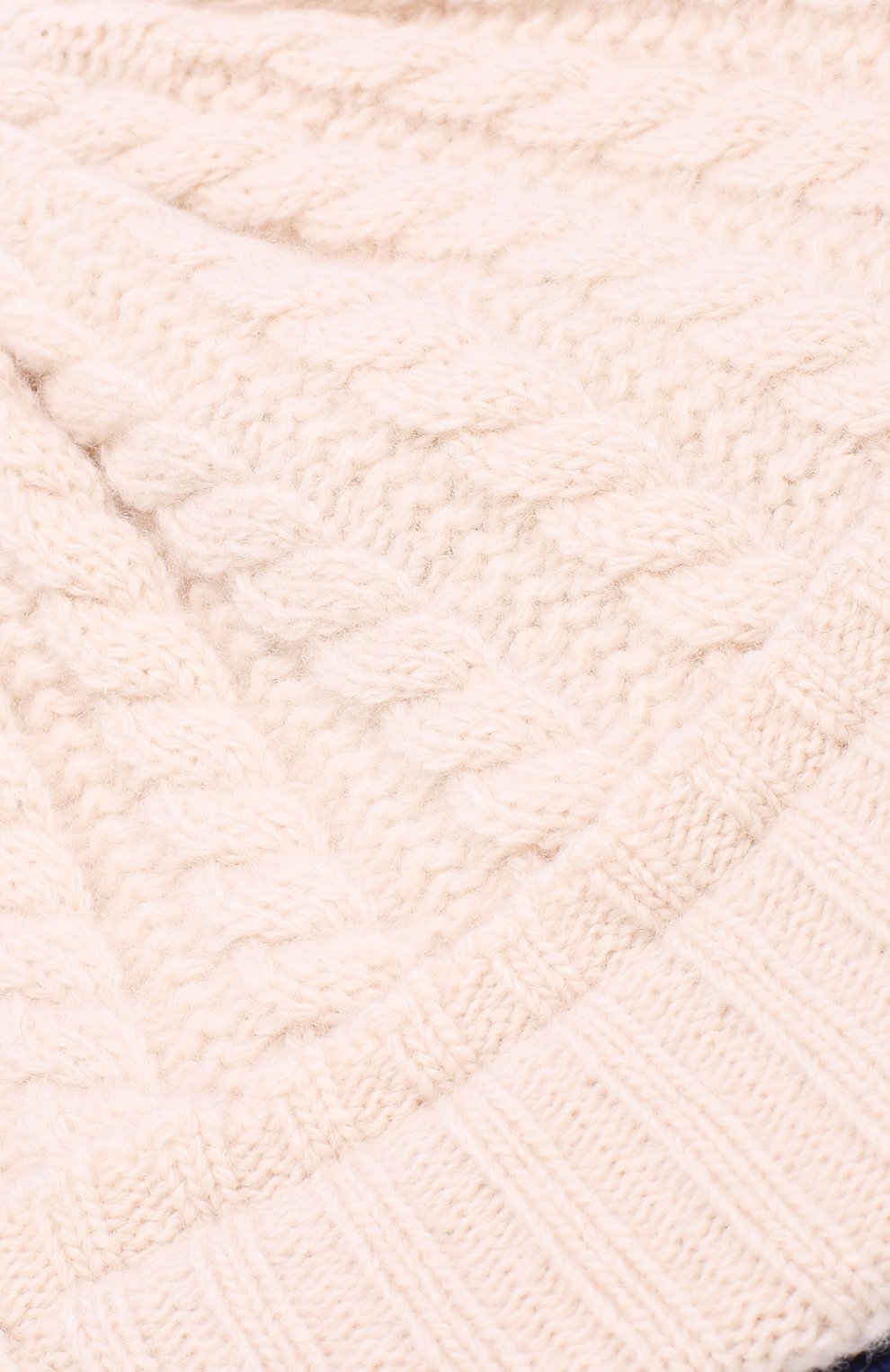 Шерстяная шапка фактурной вязки с помпоном GUCCI, арт. 473583/4K206, фото 3