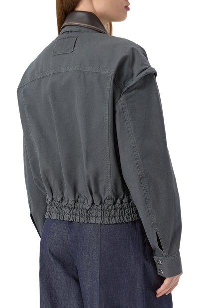 Хлопковый бомбер HALFBOY, арт. HS251W0159, фото 4