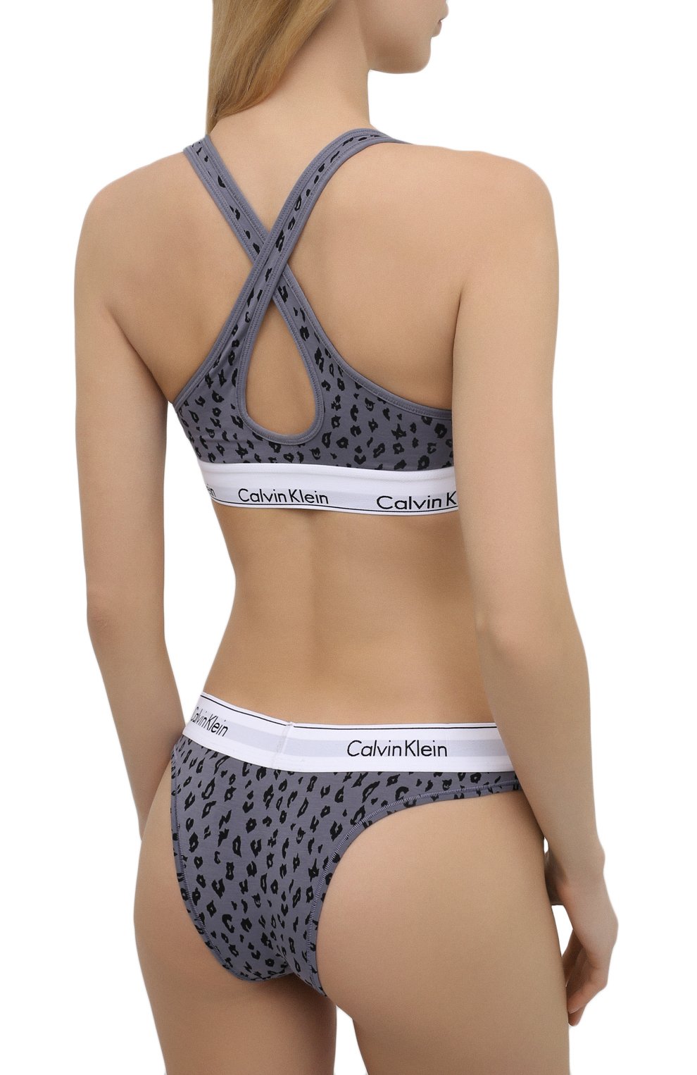 Трусы-слипы CALVIN KLEIN серого цвета по цене 2310 руб., арт. QF5981E, фото 3 Трусы-слипы CALVIN KLEIN, арт. QF5981E, фото 3