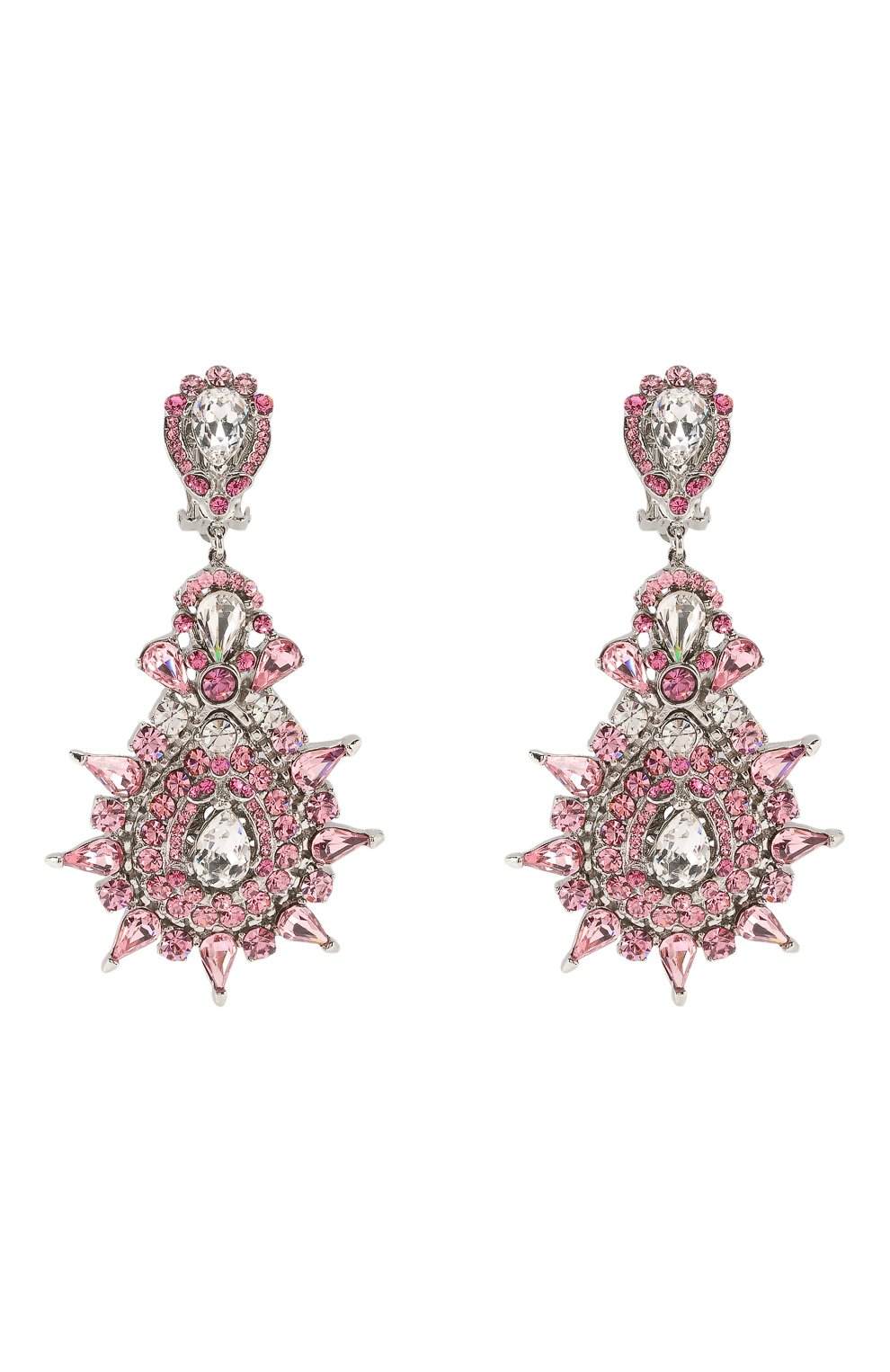 Серьги-клипсы с подвесками и кристаллами swarovski LARISA BARRERA, арт. EE615P, фото 1