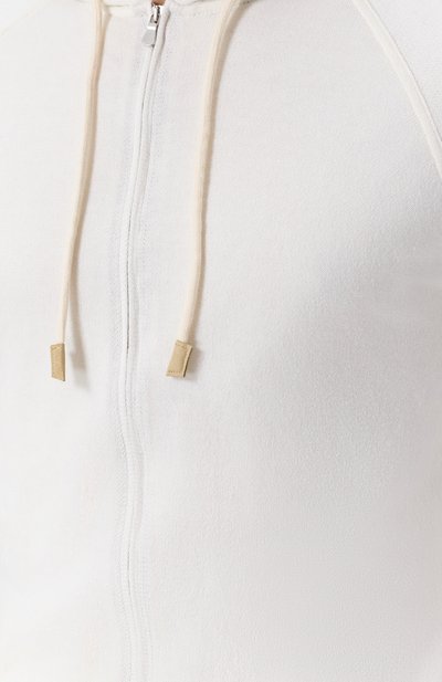 Кардиган из хлопка и кашемира GRAN SASSO белого цвета по цене 49950 руб., арт. 57190/23202, фото 5 Кардиган из хлопка и кашемира GRAN SASSO, арт. 57190/23202, фото 5