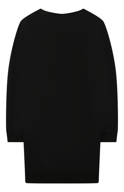 Хлопковое платье VERSACE черного цвета по цене 20850 руб., арт. YVFAB437/YFE130/8A-S, фото 2 Хлопковое платье VERSACE, арт. YVFAB437/YFE130/8A-S, фото 2