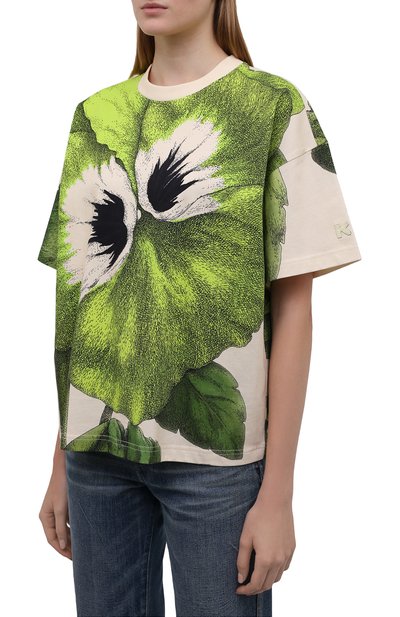 Хлопковая футболка KENZO, арт. FB62TS9214SB, фото 3