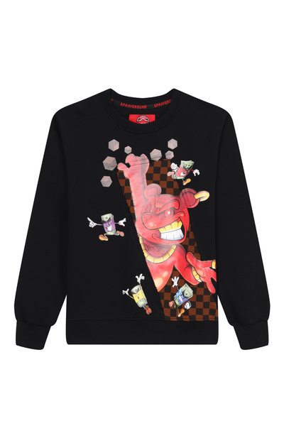 Хлопковый свитшот SPRAYGROUND, арт. SPY1425EBLK