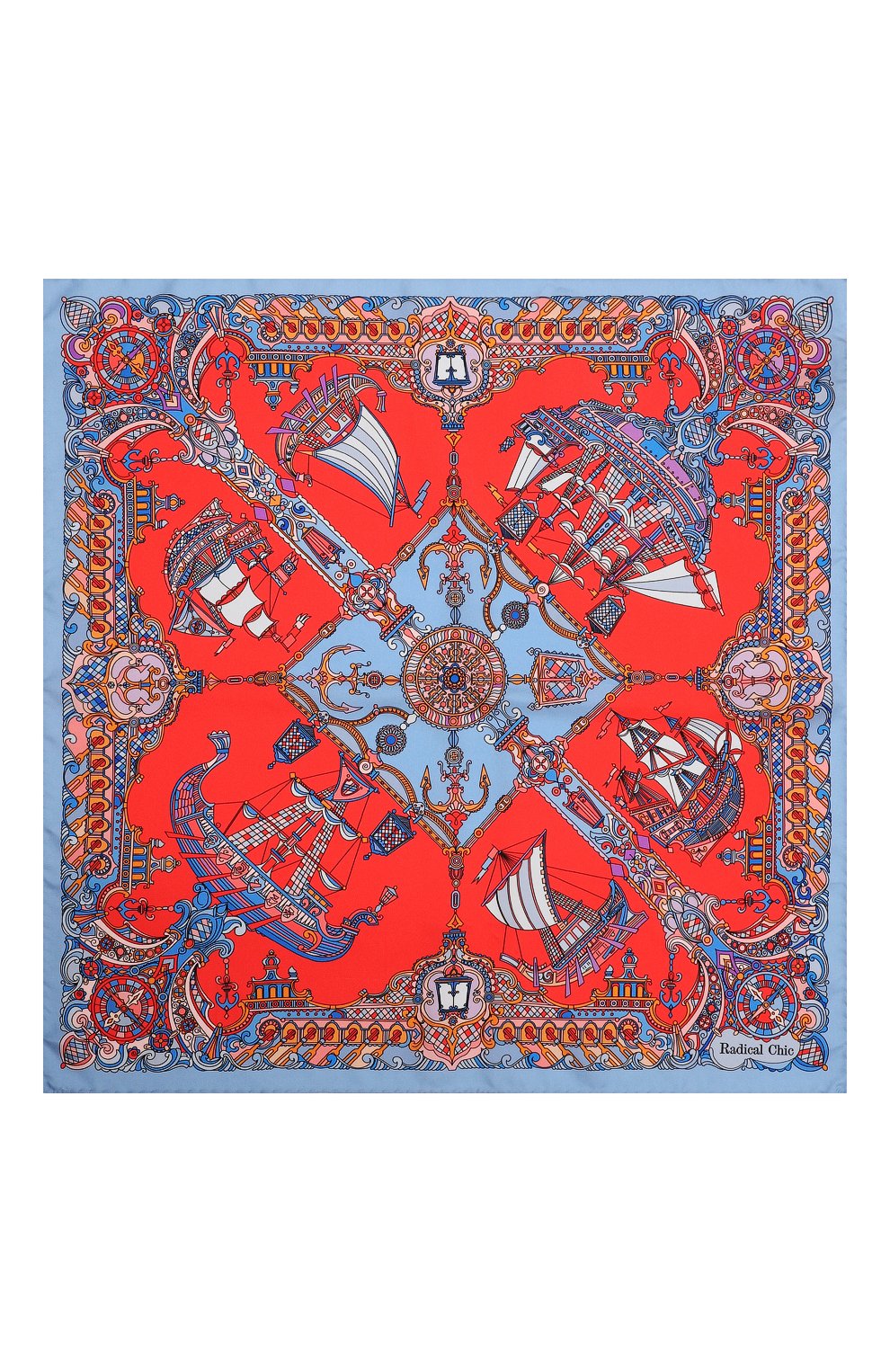 Шелковый платок ships of saint petersburg RADICAL CHIC, арт. 370757.07.01, фото 4