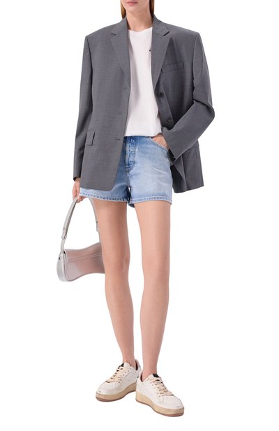 Женская хлопковая футболка DIESEL, арт. A21920/0JMBD