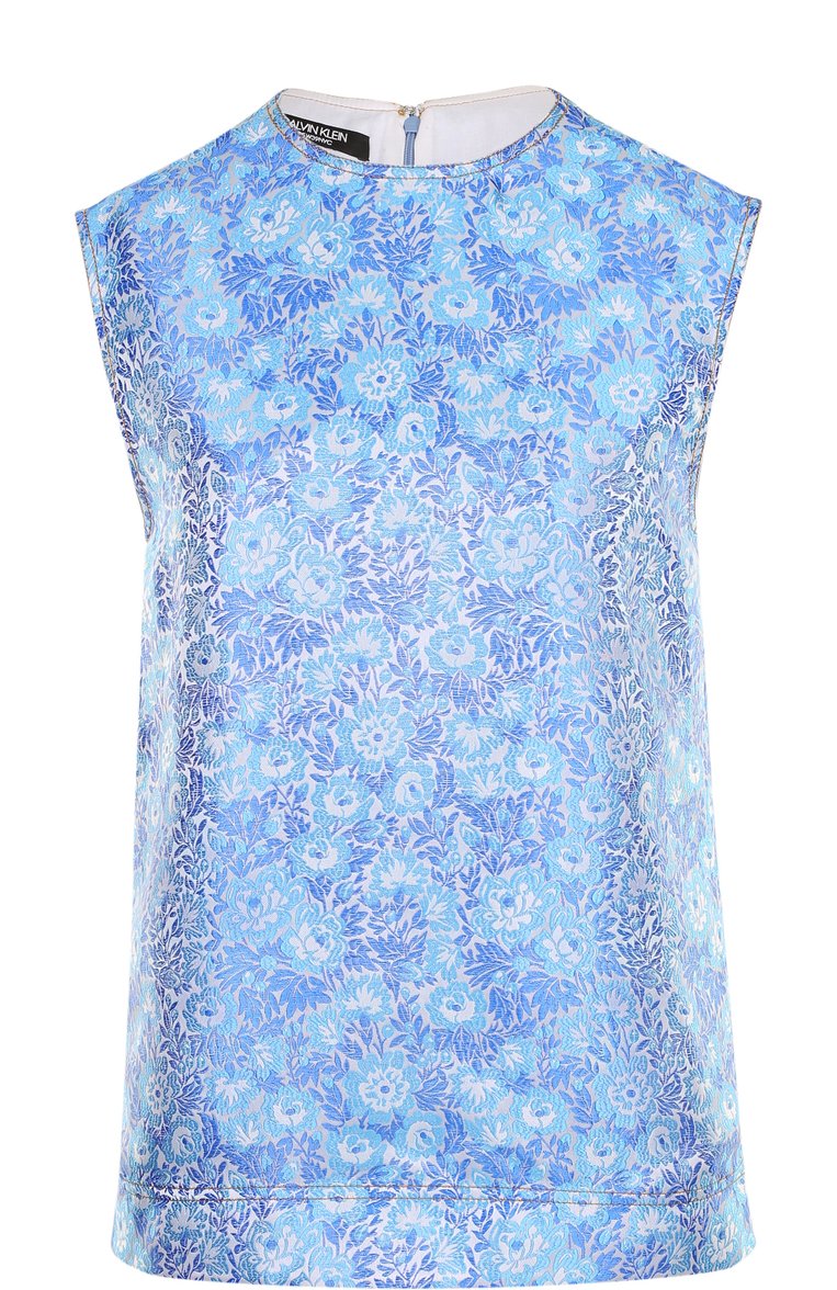 Жаккардовый топ без рукавов CALVIN KLEIN 205W39NYC, арт. 81WWTA91/A012, фото 1