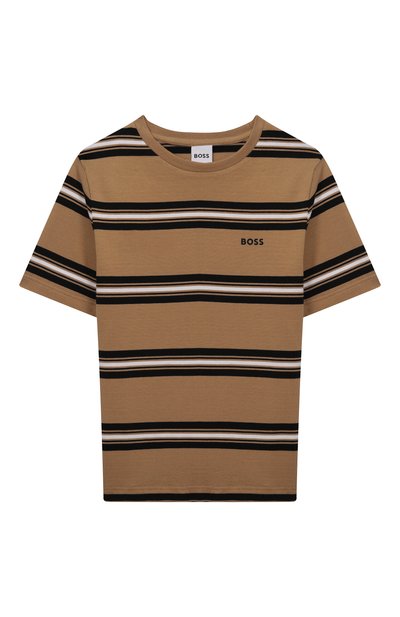 Хлопковая футболка BOSS, арт. J51207/6A-12A