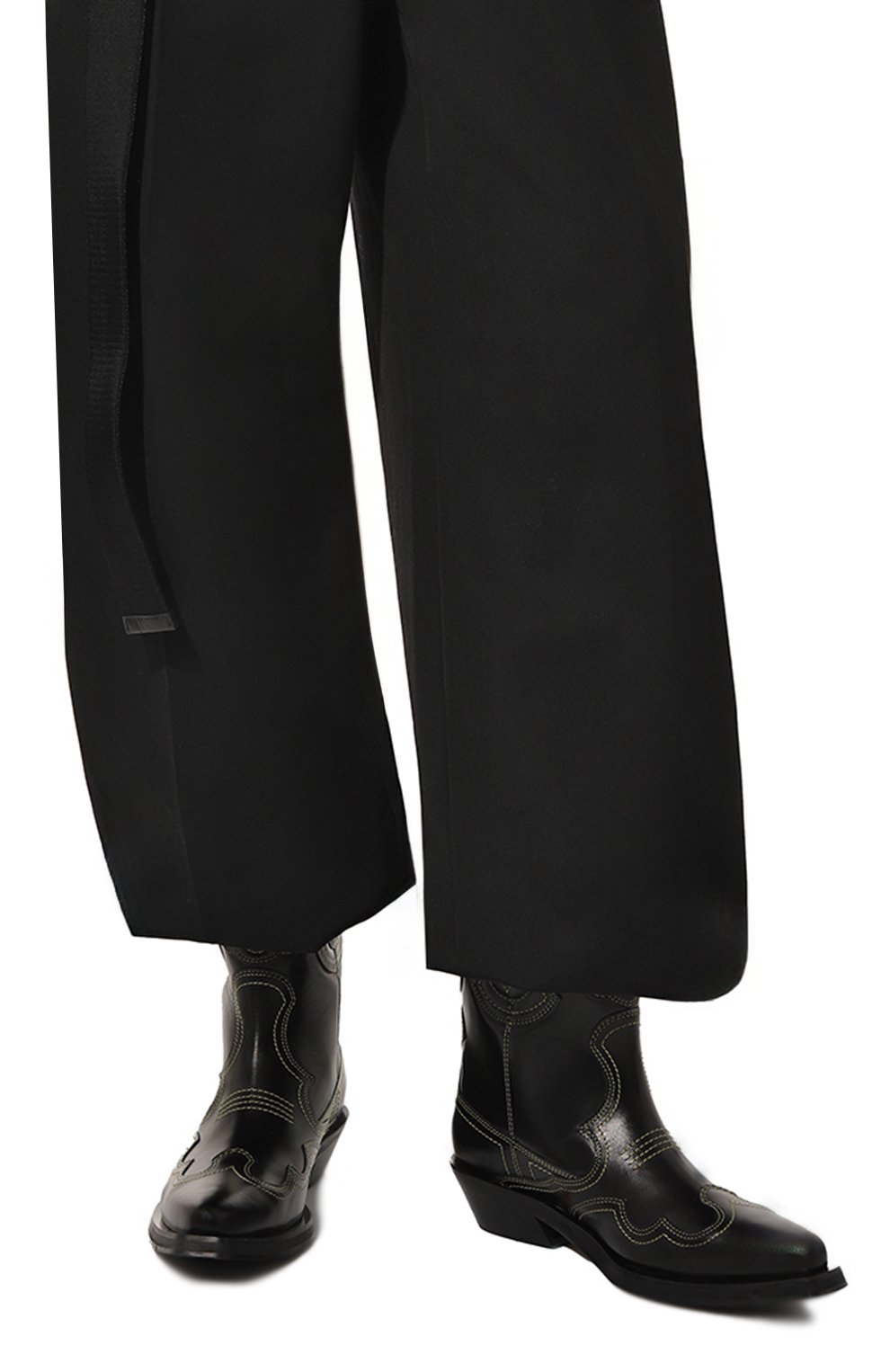 Кожаные казаки GANNI, арт. S1989, фото 3