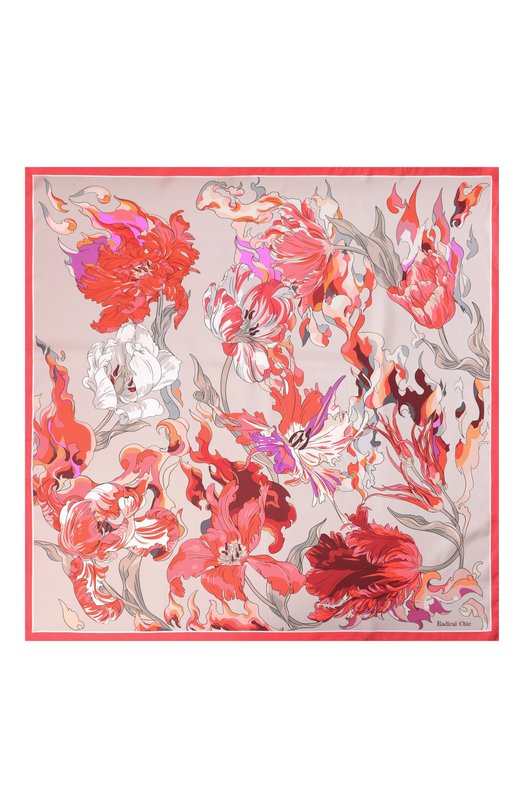 Шелковый платок Flame Radical Chic 722312.07.02 Красный  722312.07.02 Фото 4