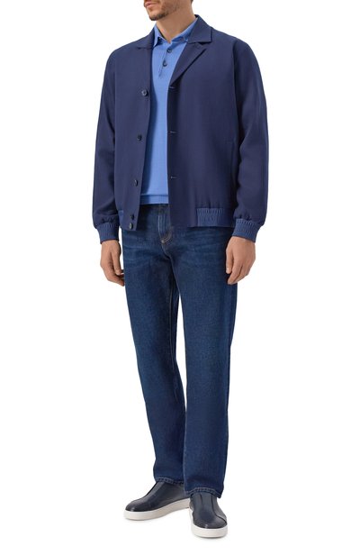 Мужская хлопковое поло KITON, арт. UMKXX35624S