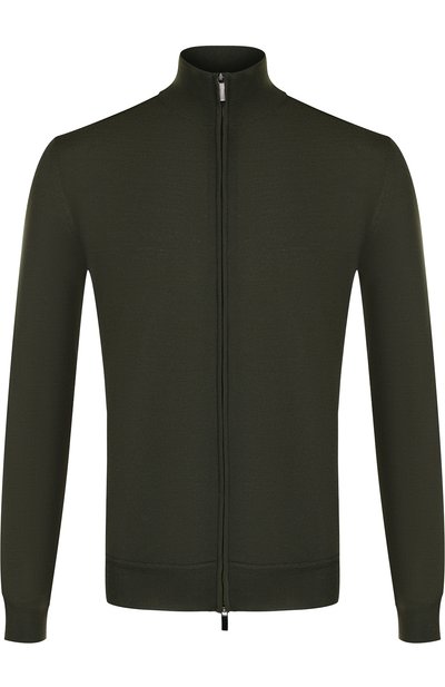 Кардиган из смеси шерсти и кашемира на молнии ZEGNA, арт. UPT91/157, фото 1