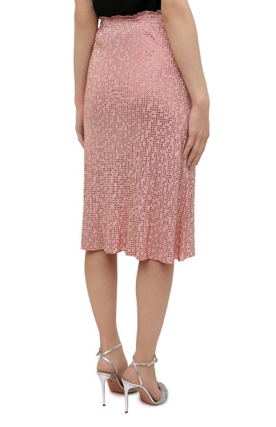 Шелковая юбка MIU MIU, арт. MG1690-1YXJ-F0384, фото 4