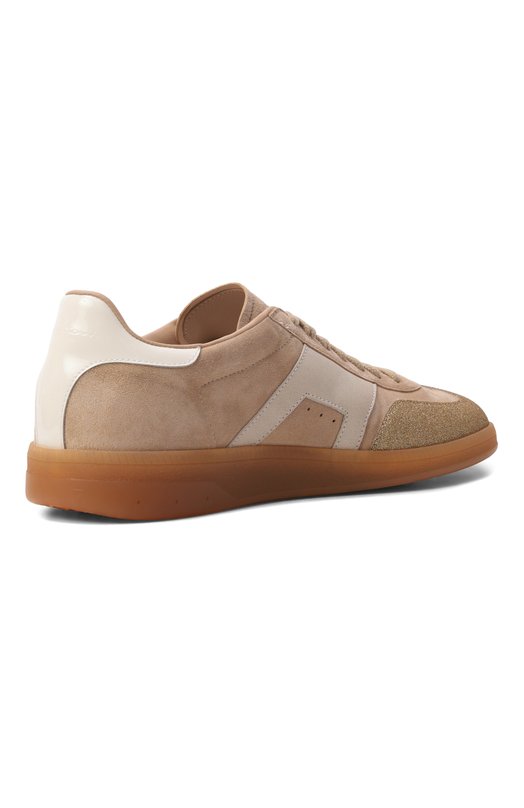 Комбинированные кеды Santoni WBPG61481FAIT0MD Бежевый  WBPG61481FAIT0MD Фото 5
