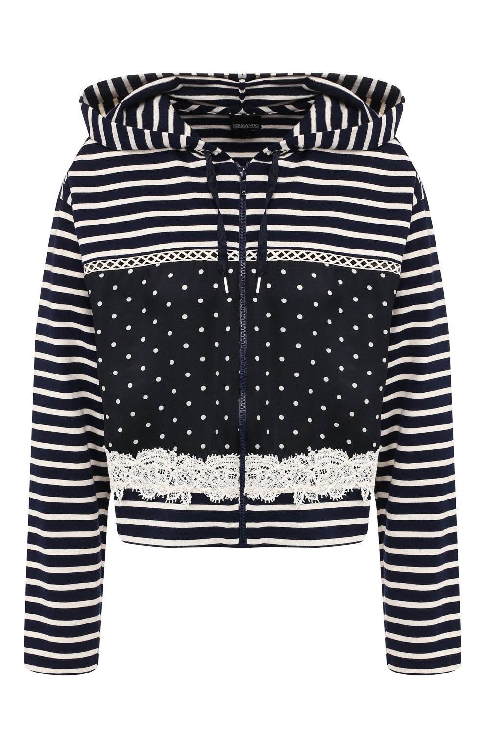 Хлопковый кардиган ERMANNO ERMANNO SCERVINO, арт. 44 T FL05 JRI, фото 1
