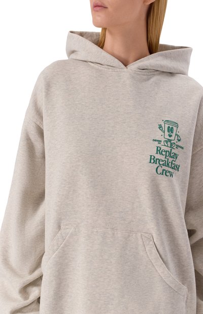 Хлопковое худи REPLAY, арт. W3506 .000.23942, фото 5