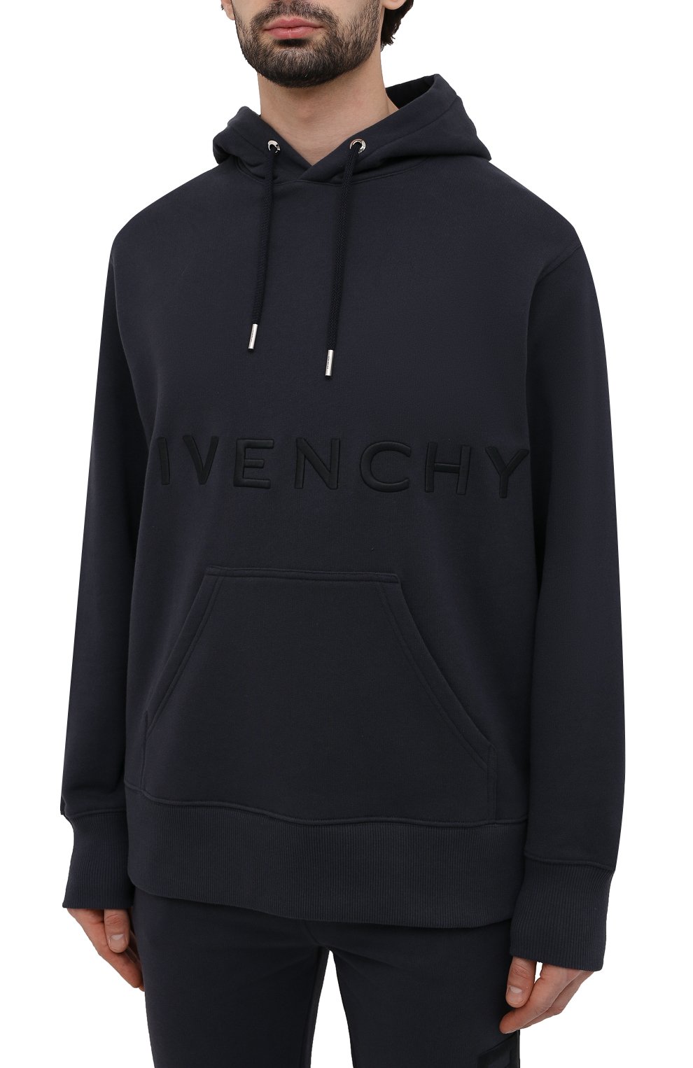 Хлопковое худи GIVENCHY, арт. BMJ0CQ3Y6V, фото 3