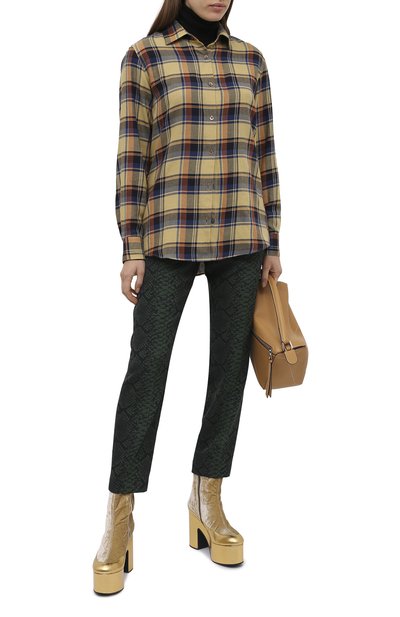 Шерстяные брюки DRIES VAN NOTEN, арт. 202-10967-1080, фото 2