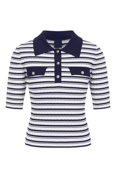 Женский поло из вискозы и хлопка JUUN.J, арт. JW5851W03