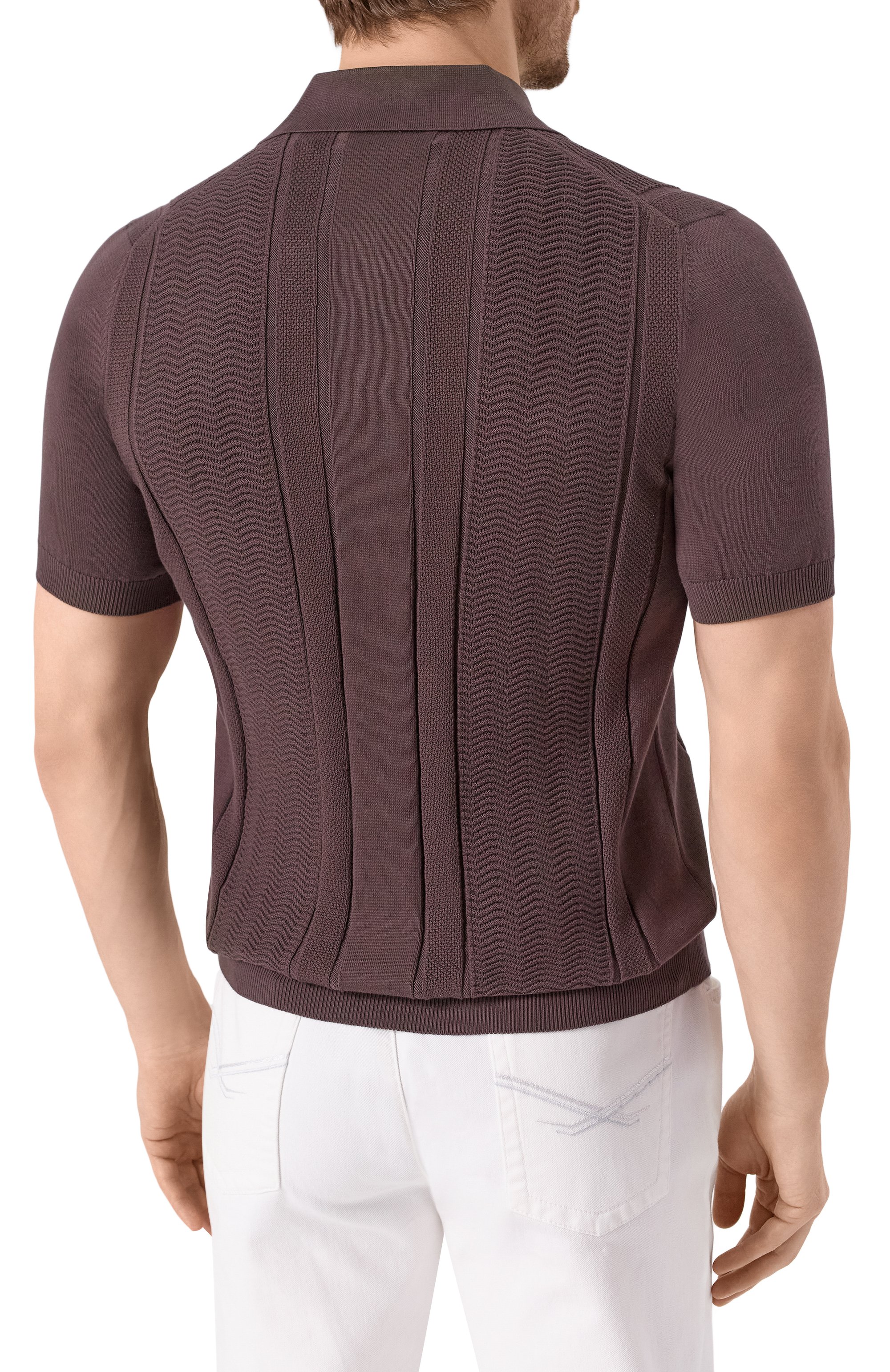 Хлопковое поло BRUNELLO CUCINELLI, арт. M29203305, фото 4