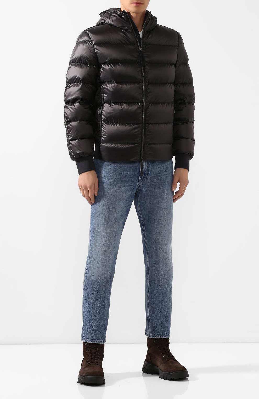 Замшевые ботинки TOD’S темно-коричневого цвета по цене 61600 руб., арт. XXM81B0CD00RE0, фото 2 Замшевые ботинки TOD’S, арт. XXM81B0CD00RE0, фото 2