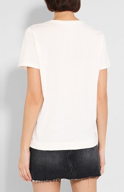 Хлопковая футболка BY MALENE BIRGER, арт. Q67468001/MARIANNE, фото 4