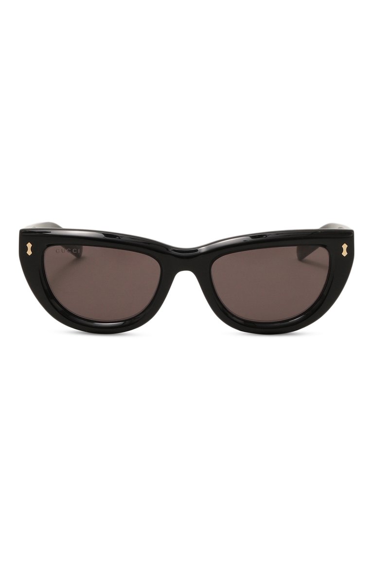 Женские солнцезащитные очки GUCCI черного цвета, арт. GG1521S 001 | Фото 3 (Региональные ограничения белый список (Axapta Mercury): Не проставлено; Нос: Не проставлено; Материал: Пластик; Тип очков: С/з; Очки форма: Cat-eye)