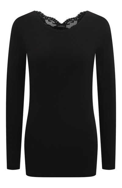 Женская хлопковый лонгслив LA PERLA, арт. 0021054
