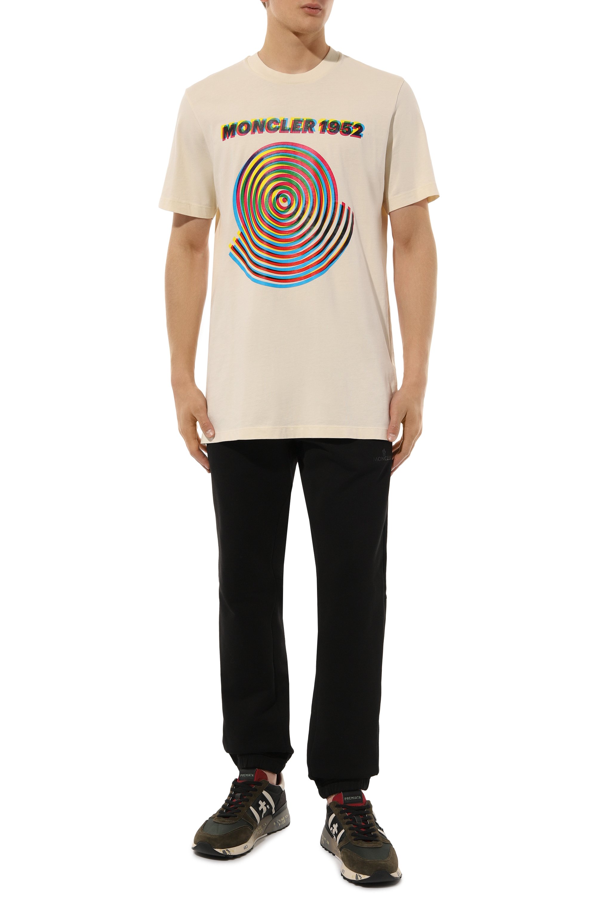 Хлопковая футболка MONCLER GENIUS, арт. 8C000-12-M2326, фото 2