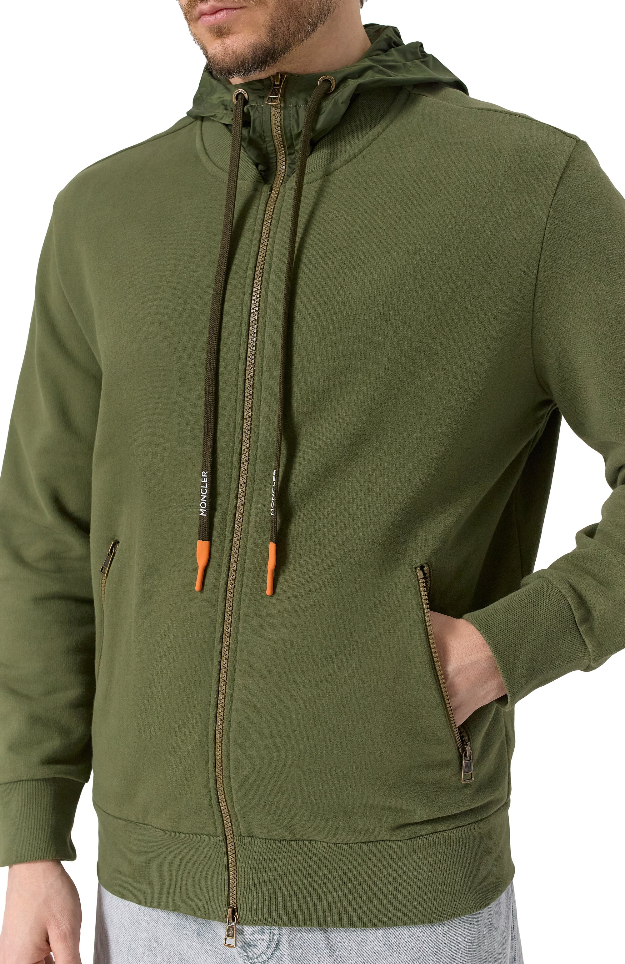 Хлопковая толстовка MONCLER, арт. 8G00034/899WC, фото 5