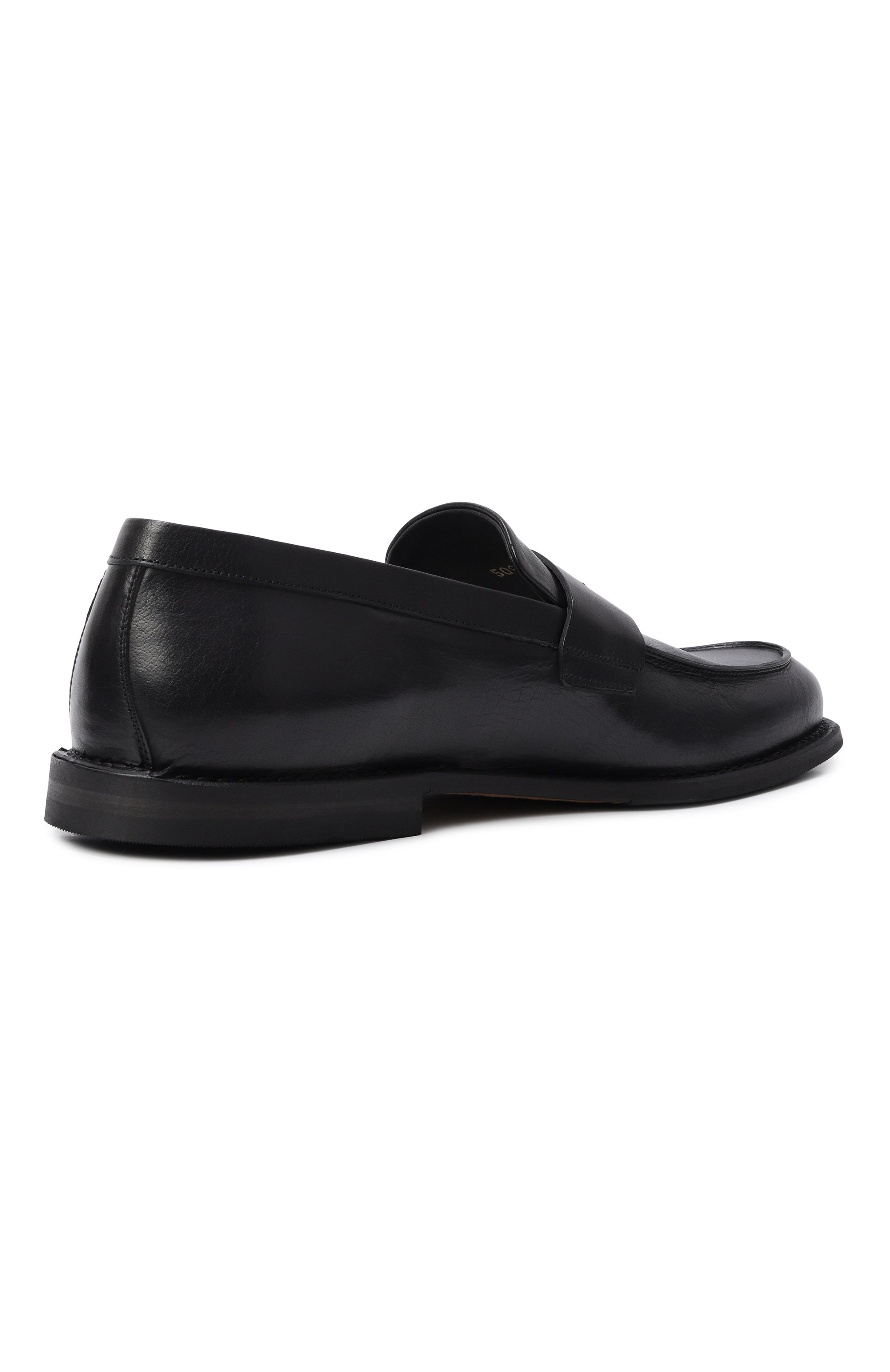 Кожаные пенни-лоферы PANTANETTI, арт. 19571D/G0THA, фото 4