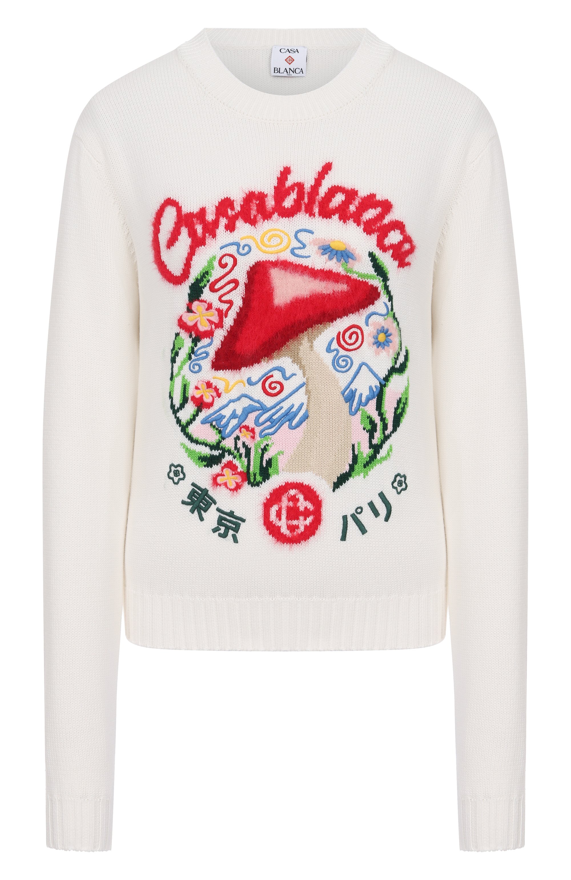 Хлопковый свитер CASABLANCA, арт. WPF25KW102401, фото 1