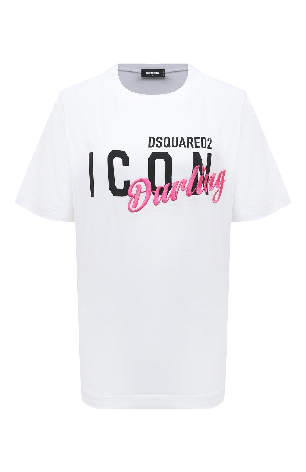 Хлопковая футболка DSQUARED2, арт. S80GC0063, фото 1