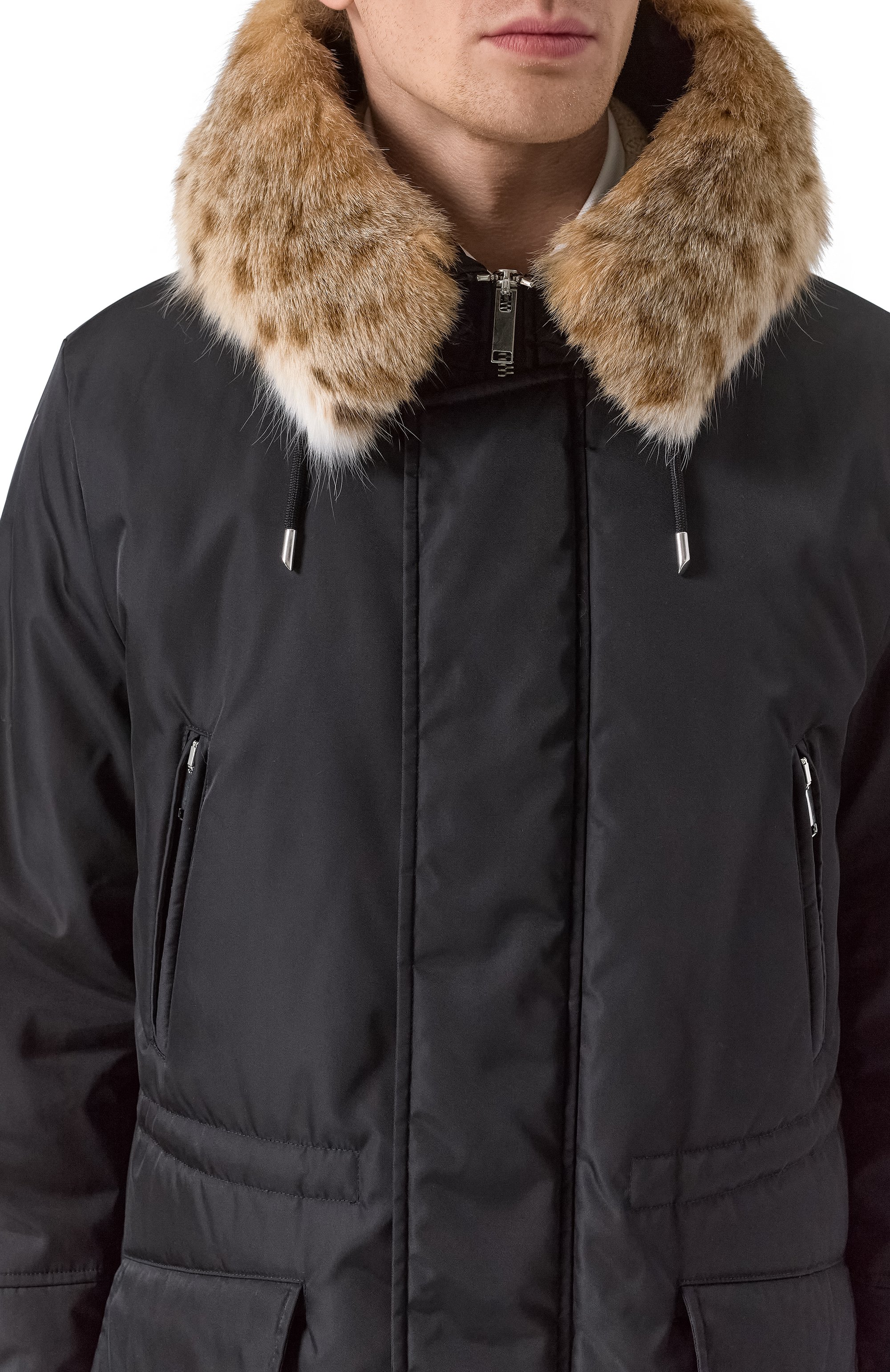 Парка с отделкой из рыси MVST, арт. FTEKB-ES4400LX/GR1651, фото 5