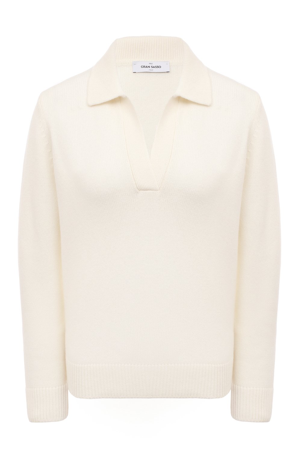 Поло из шерсти и вискозы GRAN SASSO, арт. 23292/12814, фото 1