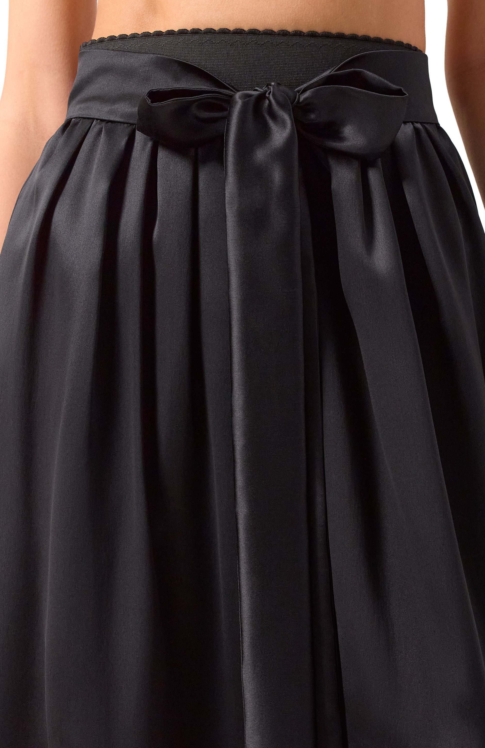 Атласная юбка DOLCE & GABBANA, арт. F4C0HT/FU1NU, фото 5