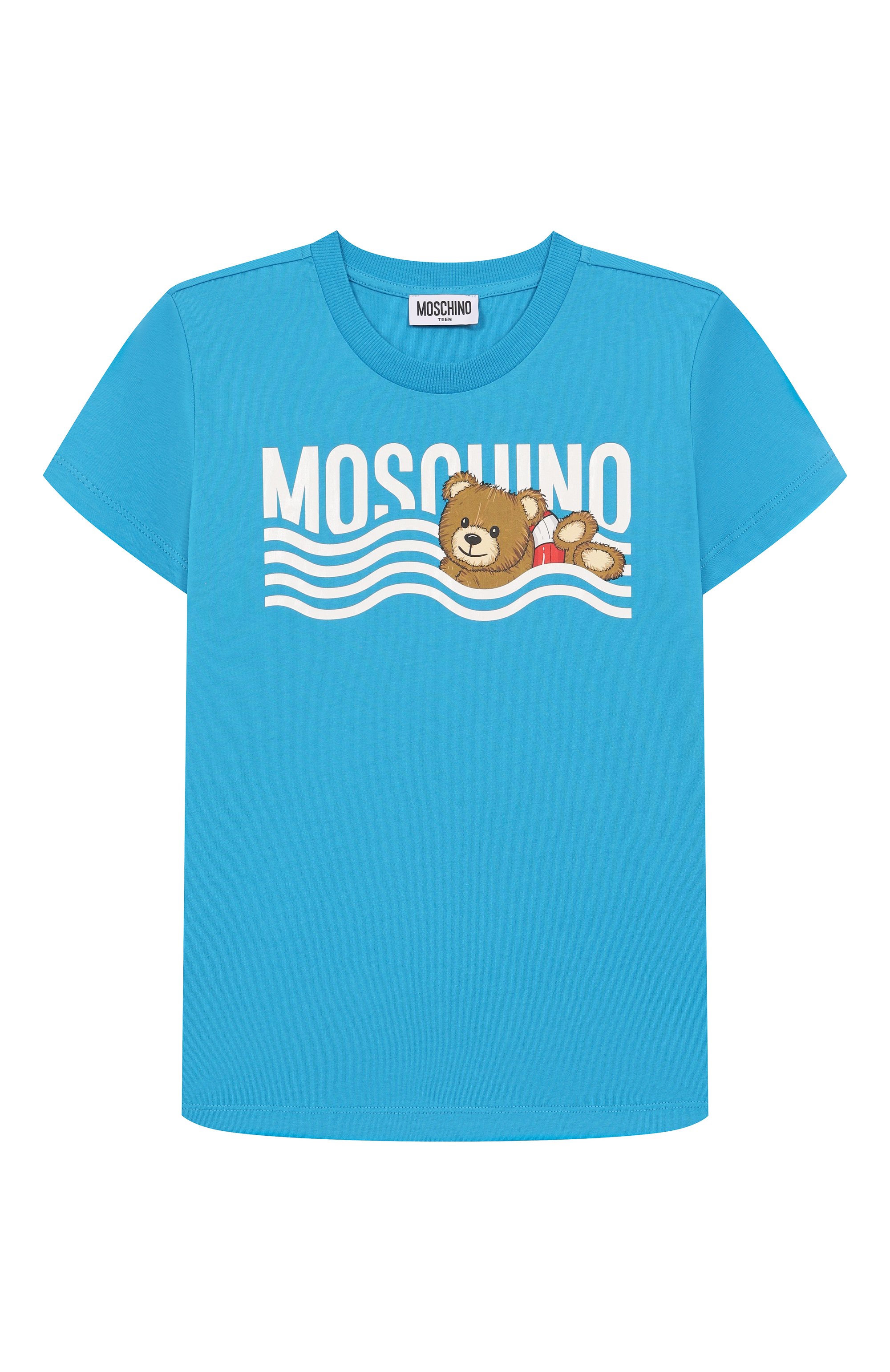 Хлопковая футболка MOSCHINO, арт. HYM04K/LAA24/4-8, фото 1