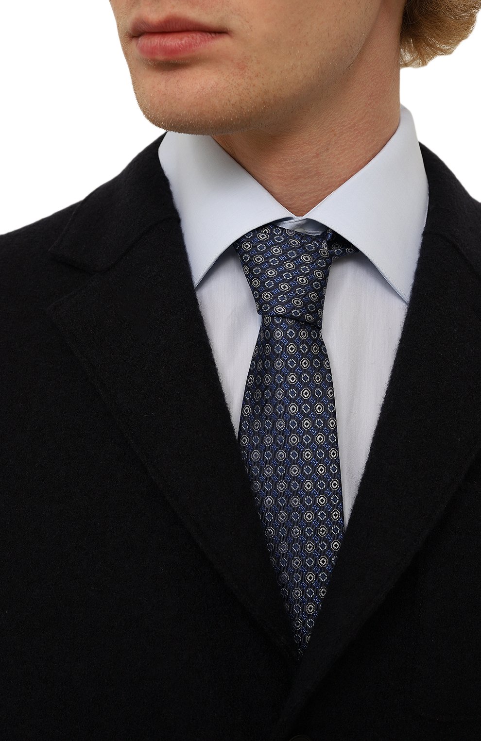 Шелковый галстук CANALI, арт. 18/HJ03855, фото 2