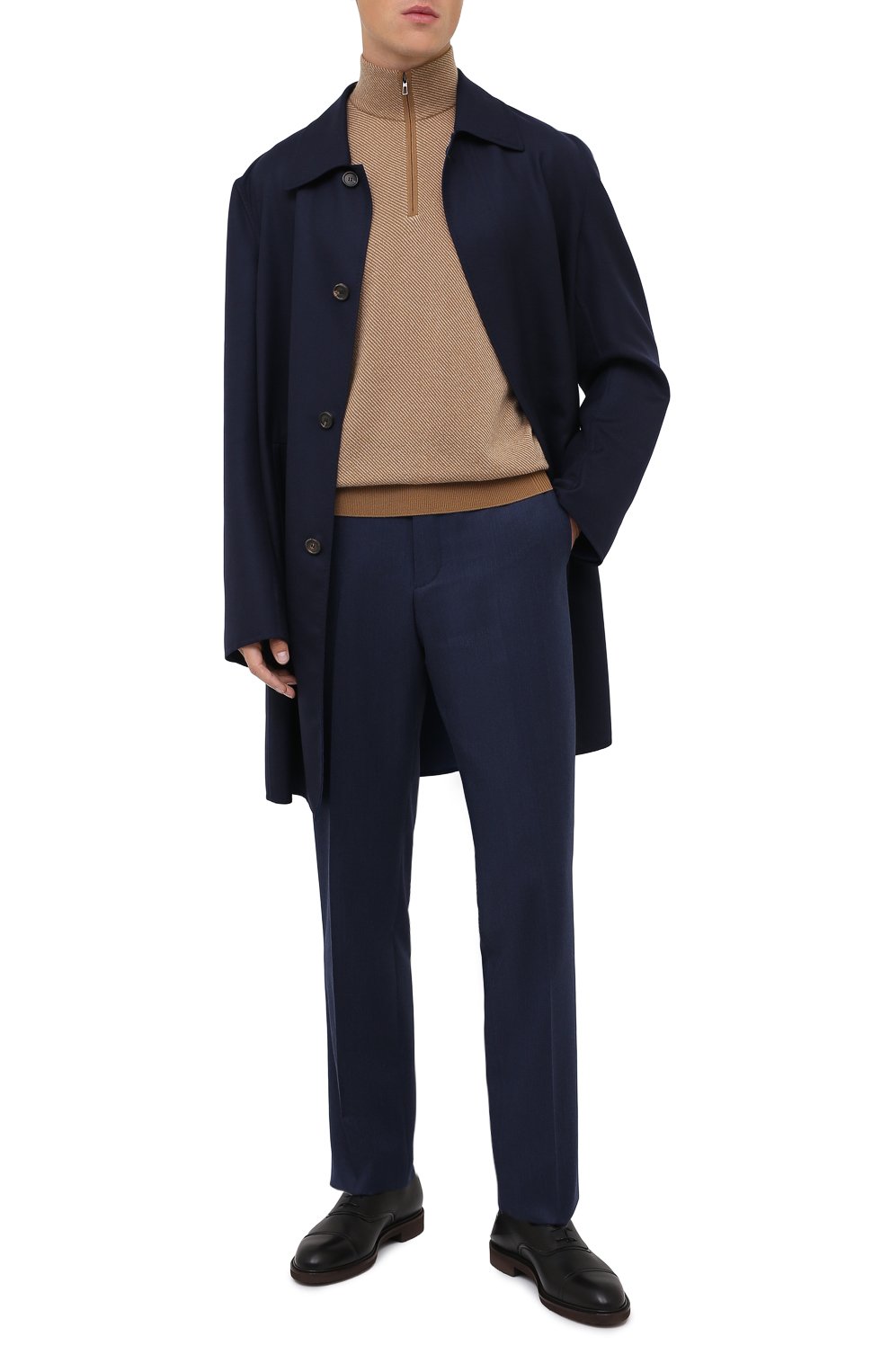 Кожаные оксфорды MORESCHI черного цвета по цене 55250 руб., арт. 43548/EM/GI0VE/F.NAPPA, фото 2 Кожаные оксфорды MORESCHI, арт. 43548/EM/GI0VE/F.NAPPA, фото 2