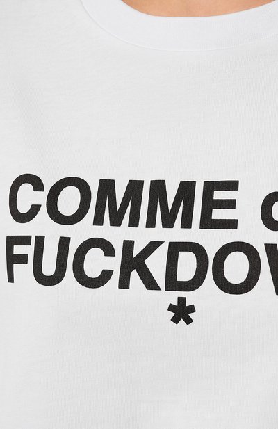 Хлопковая футболка COMME DES FUCKDOWN, арт. CDFD2084, фото 5