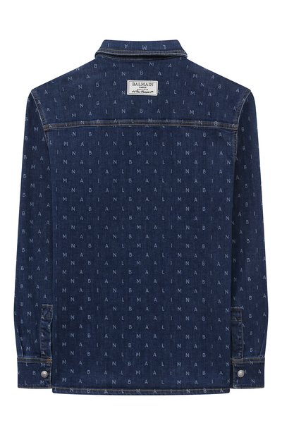 Джинсовая куртка-рубашка BALMAIN, арт. BU5P30, фото 2