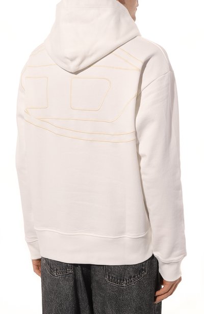 Хлопковое худи DIESEL, арт. A08231/0GYCJ, фото 4