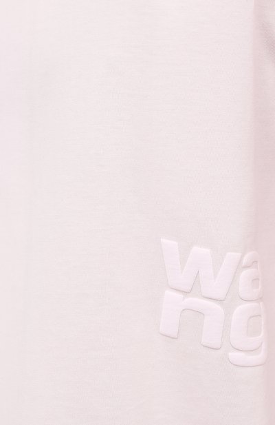 Хлопковая футболка ALEXANDERWANG.T, арт. 4CC1201152, фото 5
