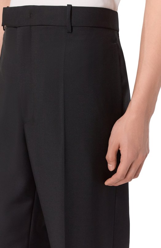 Шерстяные брюки Jil Sander J22KA0335/J41444 Чёрный  J22KA0335/J41444 Фото 5